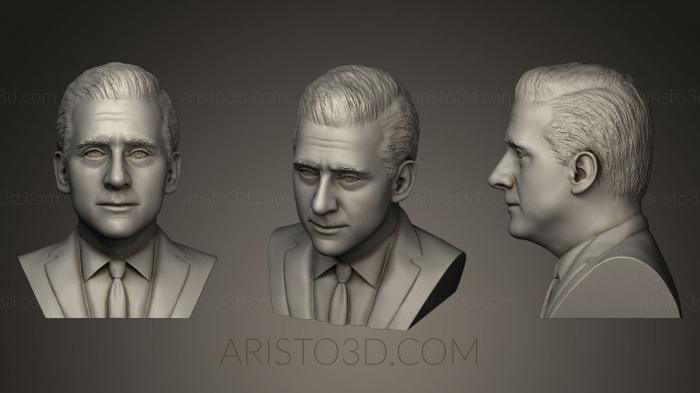 Busts and bas-reliefs of famous people (BUSTC_0427) 3D model for CNC machine